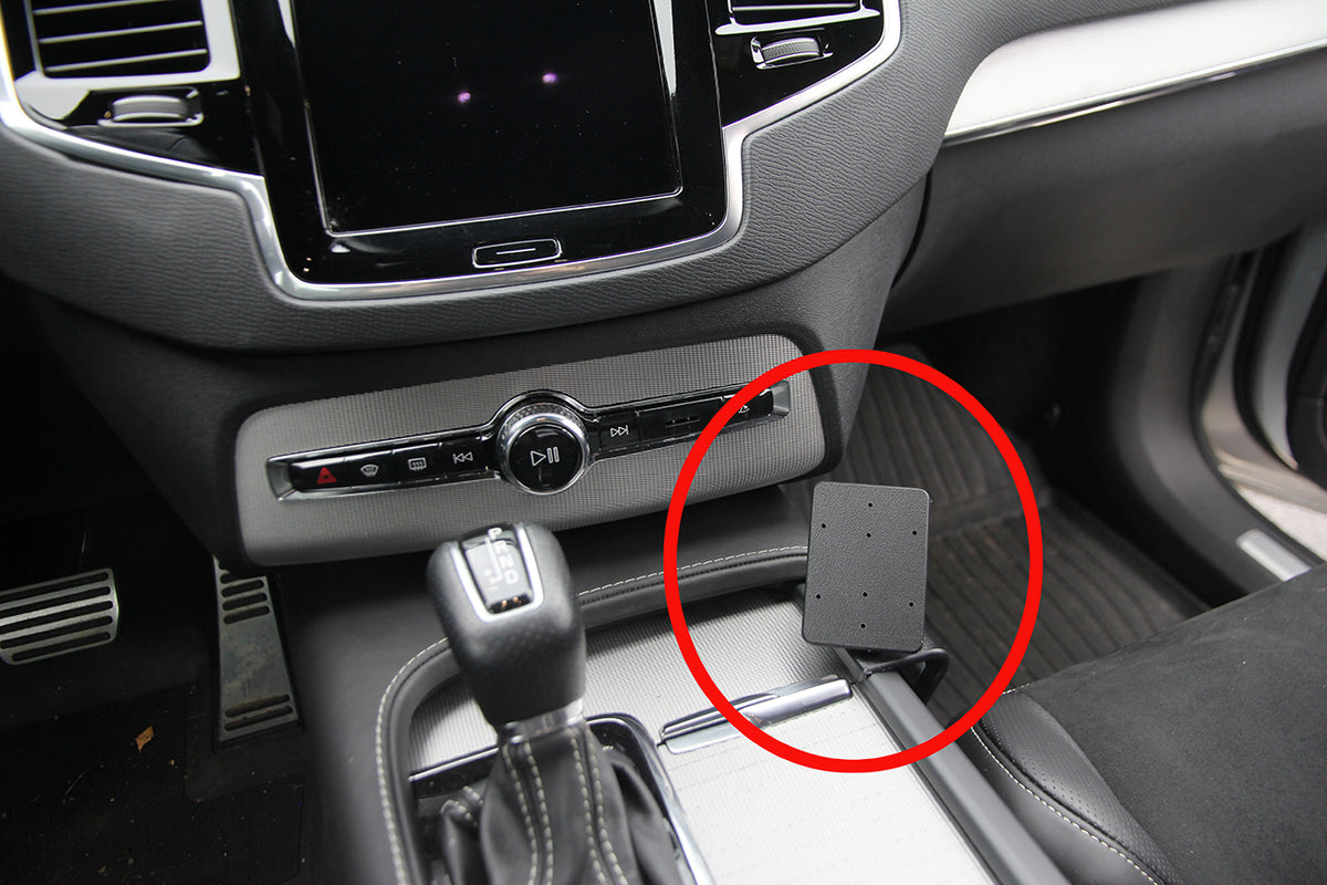 Brodit ProClip 835101 voor Volvo XC90 2015-2024 - productfoto zwarte ABS montagebasis