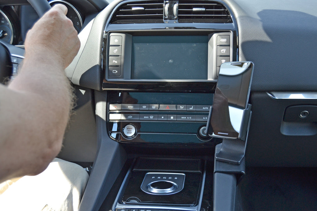 Brodit ProClip 835225 voor Jaguar F-PACE 2017-2020 - productfoto zwarte ABS montagebasis