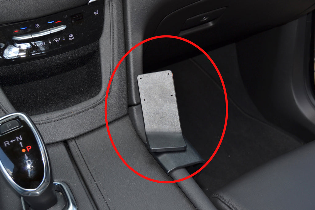 Brodit ProClip 835228 voor Cadillac XT6 2020-2025 en Cadillac XT5 2017-2025 - productfoto zwarte ABS montagebasis