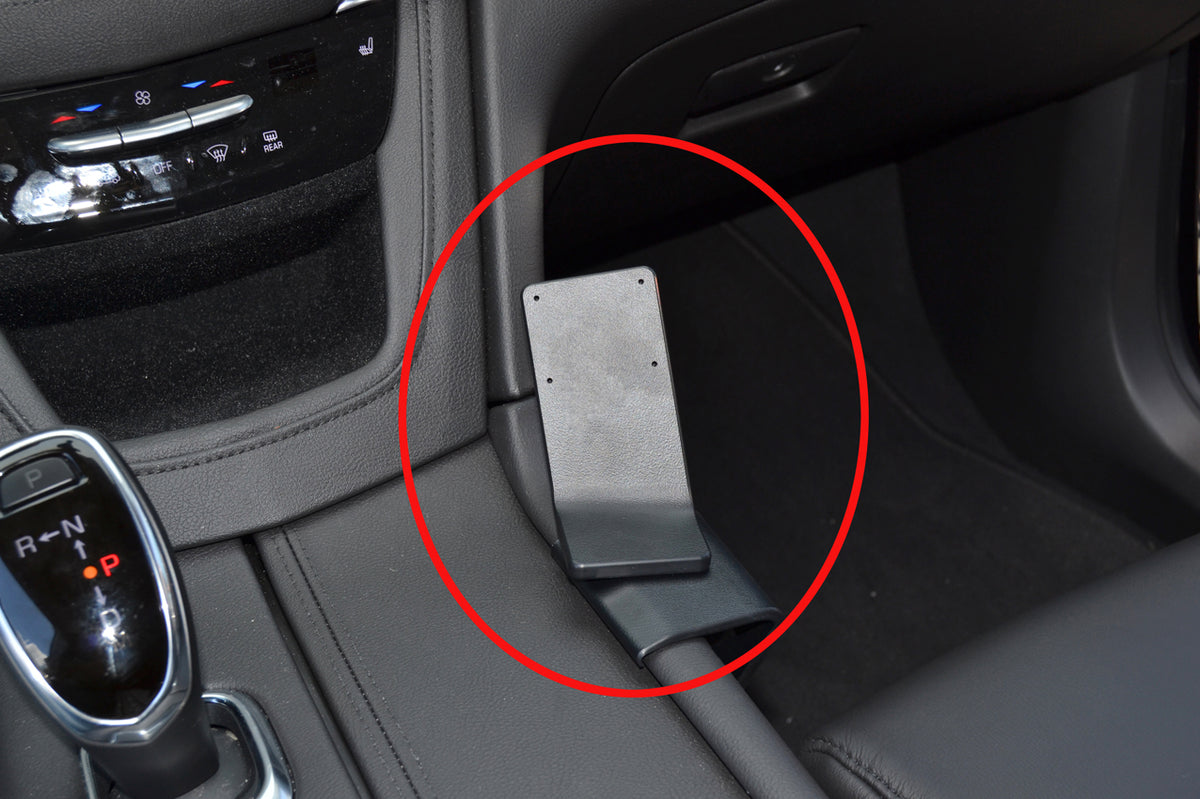 Brodit ProClip 835228 voor Cadillac XT6 2020-2025 en Cadillac XT5 2017-2025 - productfoto zwarte ABS montagebasis
