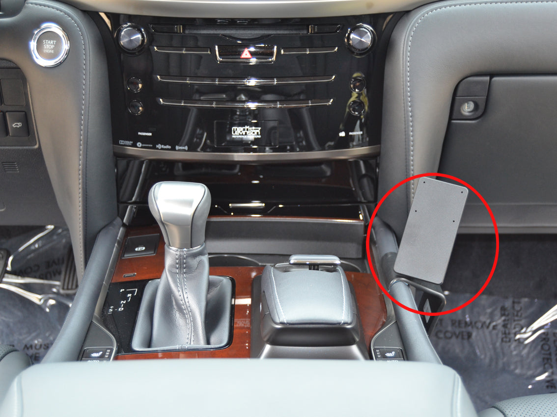 Brodit ProClip 835235 voor Lexus LX Series 2016-2021 - productfoto zwarte ABS montagebasis