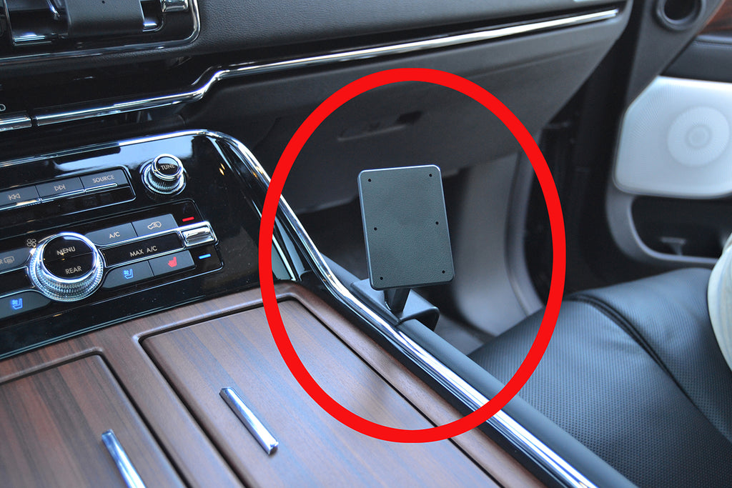 Brodit ProClip 835438 voor Lincoln Navigator 2018-2024 - productfoto zwarte ABS montagebasis