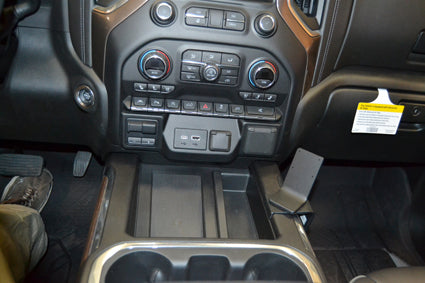 Brodit ProClip 835470 voor Chevrolet Silverado 2019-2024 - detail van dashboardmontage