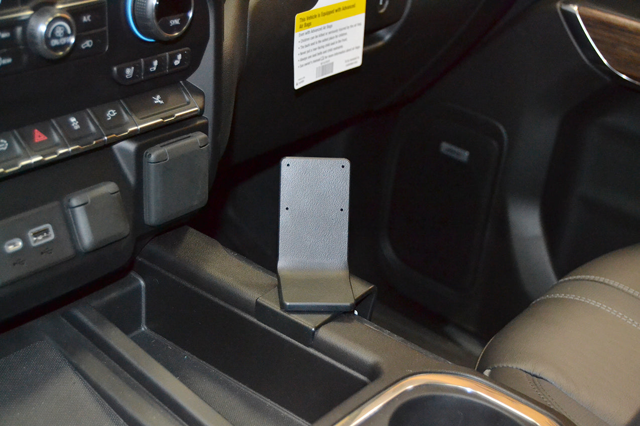 Brodit ProClip 835470 voor Chevrolet Silverado 2019-2024 - productfoto zwarte ABS montagebasis