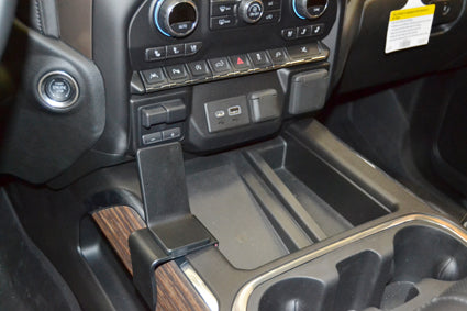 Brodit ProClip 835471 voor Chevrolet Silverado 2019-2024 - detail van dashboardmontage