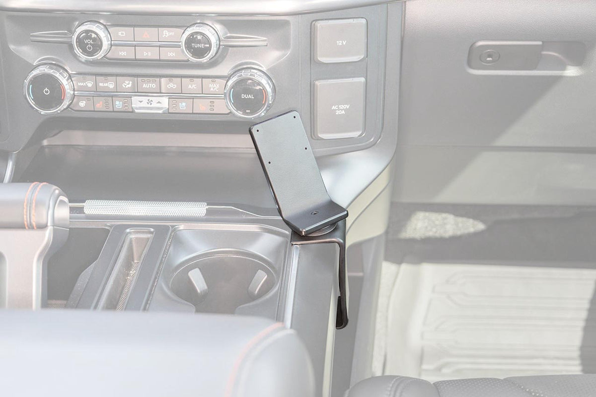 Brodit ProClip 835678 voor Ford F-Series 150 2021-2026 - productfoto zwarte ABS montagebasis
