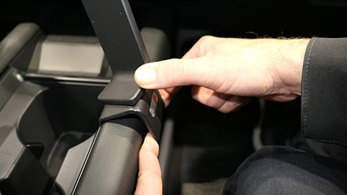 Brodit ProClip 835949 voor Hyundai Ioniq 6 2023-2026 - ProClip geplaatst in het voertuig