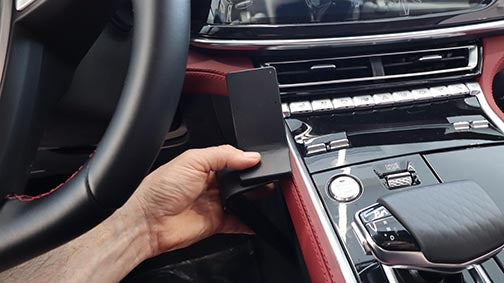 Brodit ProClip 836046 voor Changan CS85 2019-2025 - ProClip geplaatst in het voertuig