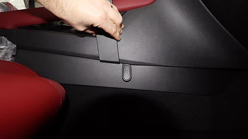 Brodit ProClip 836047 voor Changan CS85 2019-2025 - montagepositie op dashboard