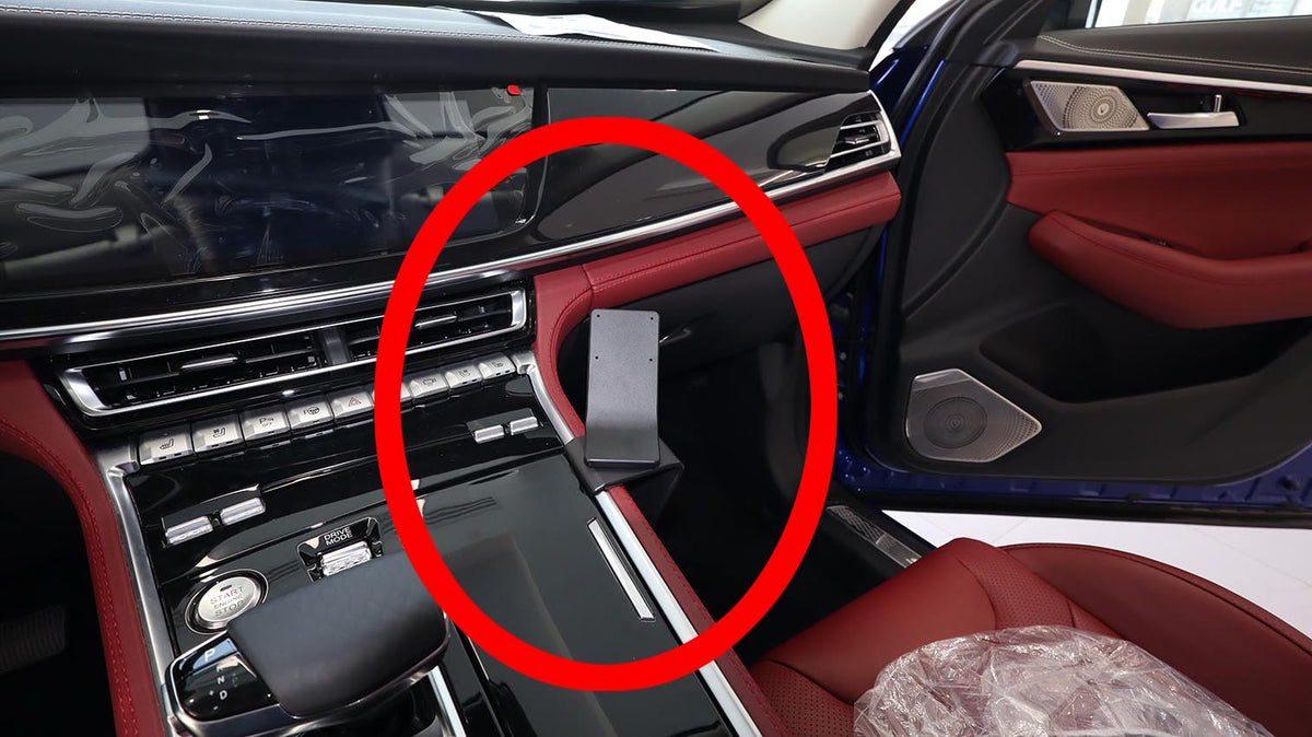 Brodit ProClip 836047 voor Changan CS85 2019-2025 - productfoto zwarte ABS montagebasis
