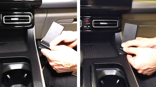 Brodit ProClip 836074 voor GAC GS8 2016-2026 - detail van dashboardmontage