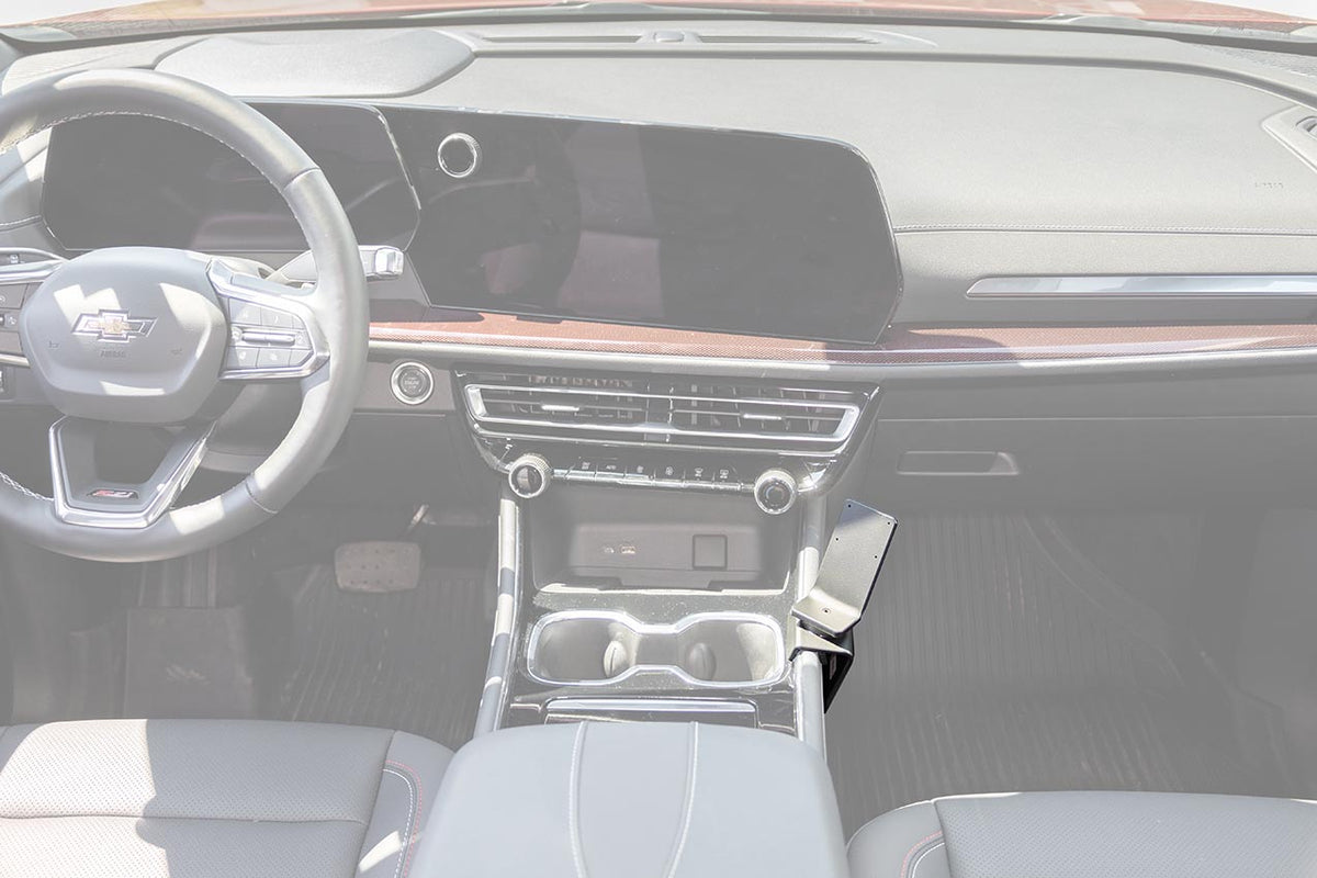 Brodit ProClip 836103 voor Chevrolet Traverse 2024-2026 - productfoto zwarte ABS montagebasis