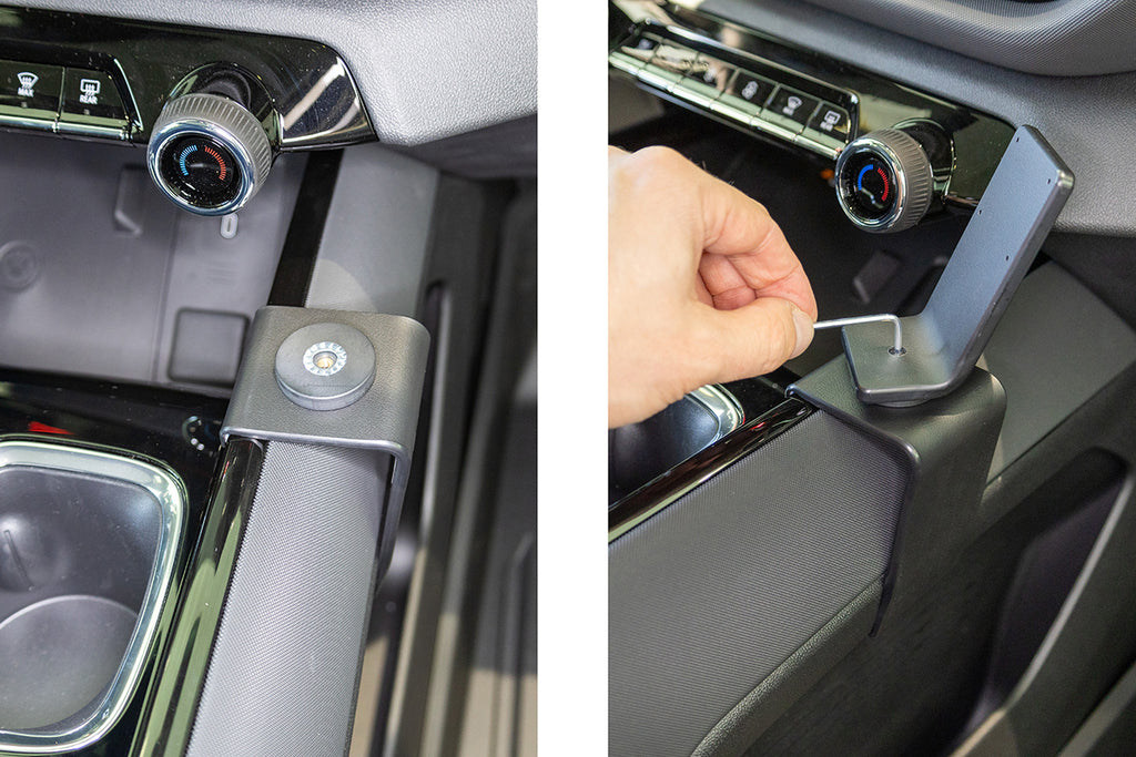 Brodit ProClip 836131 voor Chevrolet Silverado EV 2024-2026 - ProClip geplaatst in het voertuig