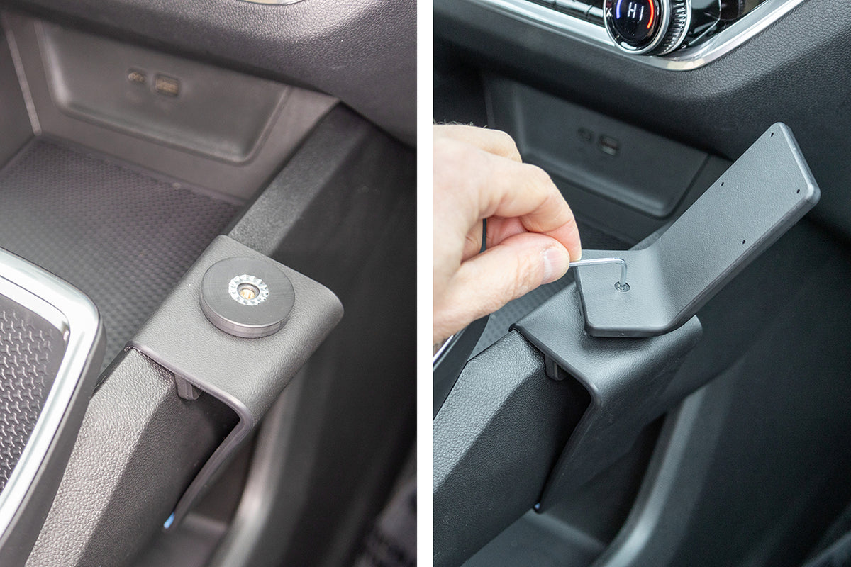 Brodit ProClip 836132 voor Chevrolet Equinox 2025-2026 - detail van dashboardmontage