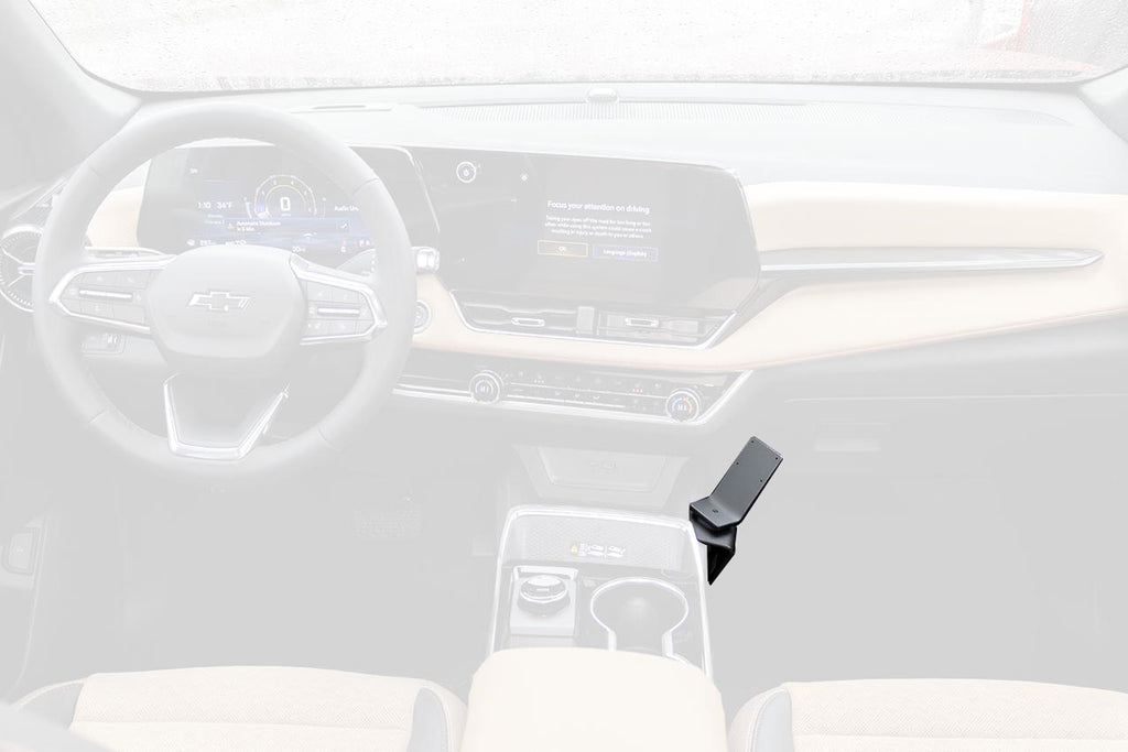 Brodit ProClip 836132 voor Chevrolet Equinox 2025-2026 - productfoto zwarte ABS montagebasis