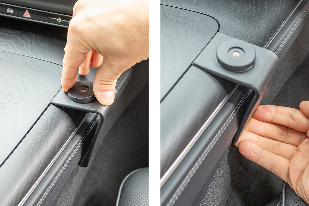 Brodit ProClip 836135 voor Mercedes Benz E-Class, Stationwagon 2024-2026 en Mercedes Benz E-Class, Sedan 2024-2026 - ProClip geplaatst in het voertuig