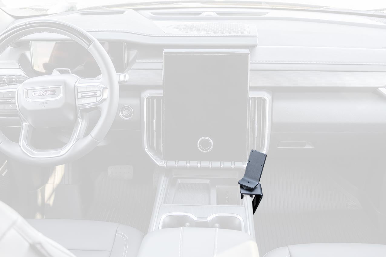 Brodit ProClip 836147 voor GMC Acadia 2024-2026 - productfoto zwarte ABS montagebasis