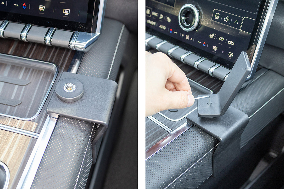 Brodit ProClip 836148 voor GMC Sierra EV 2024-2026 - detail van dashboardmontage
