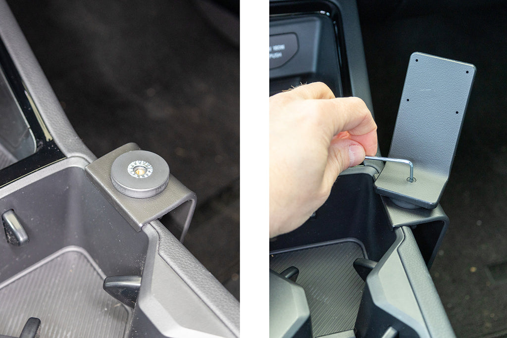 Brodit ProClip 836153 voor Kia K5 FWD 2025-2026 - detail van dashboardmontage