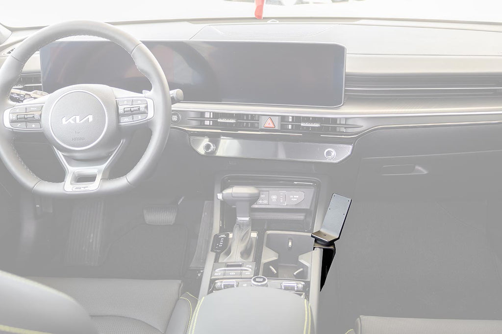 Brodit ProClip 836153 voor Kia K5 FWD 2025-2026 - productfoto zwarte ABS montagebasis