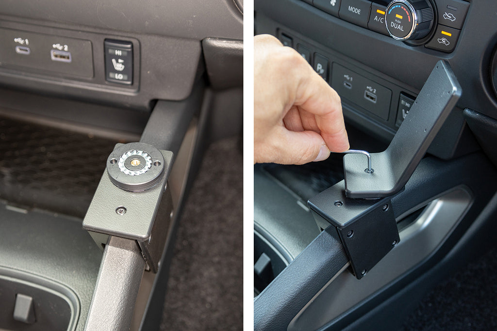 Brodit ProClip 836213 voor Nissan Frontier 2025-2026 - ProClip geplaatst in het voertuig