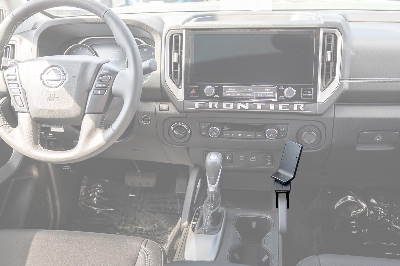 Brodit ProClip 836213 voor Nissan Frontier 2025-2026 - productfoto zwarte ABS montagebasis