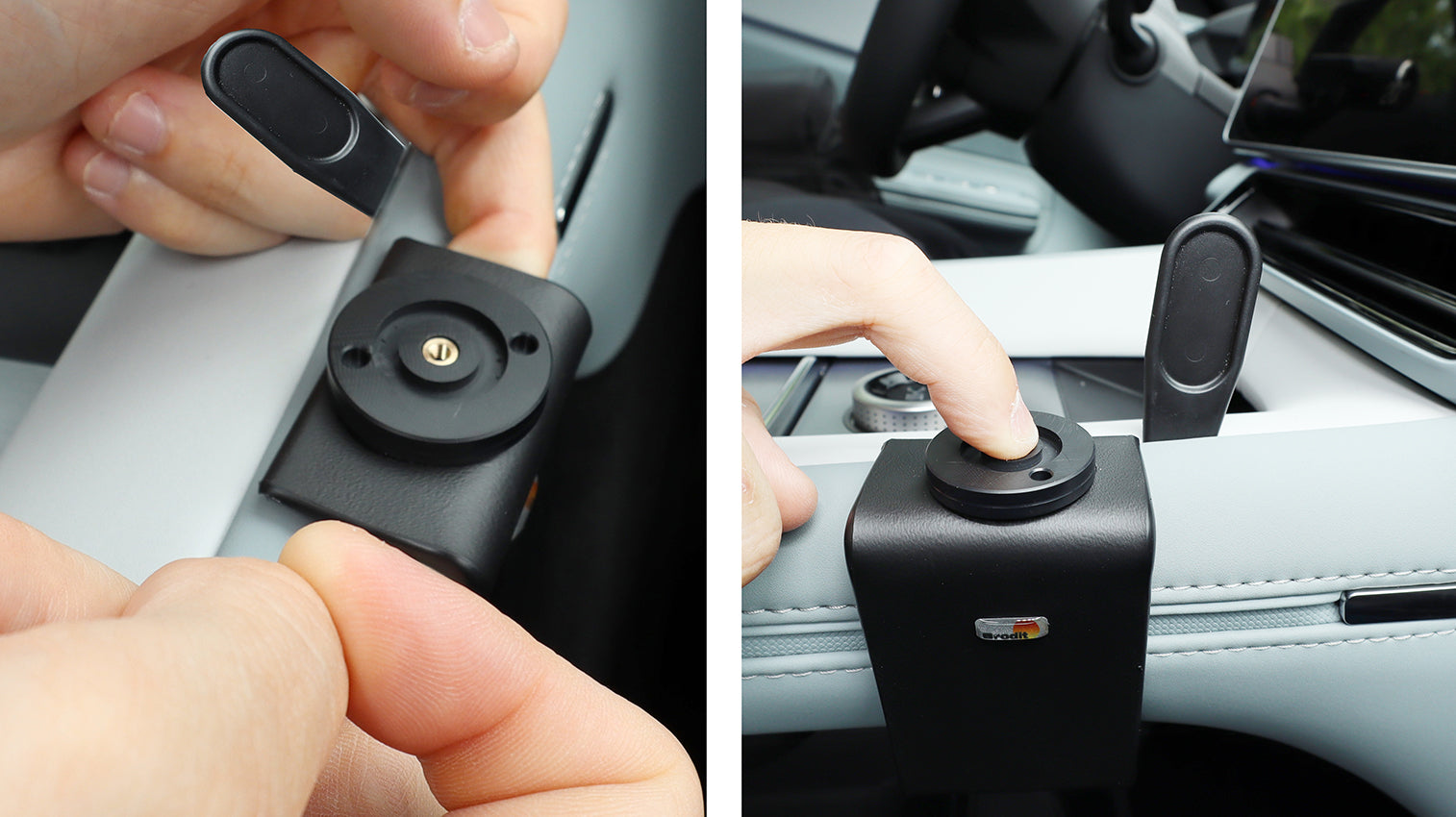 Brodit ProClip 836218 voor Polestar 4 2024-2026 - ProClip geplaatst in het voertuig