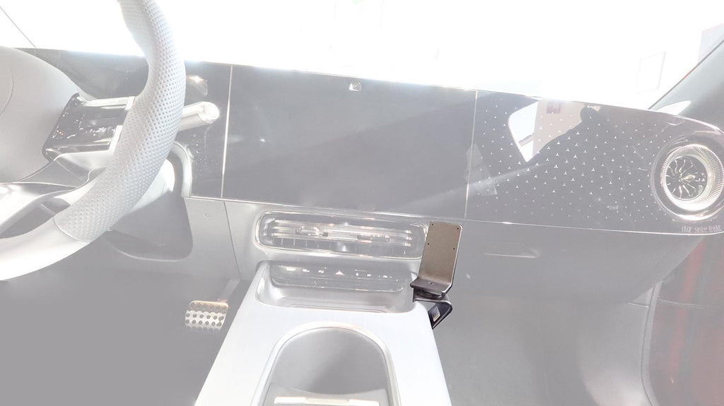 Brodit ProClip 836242 voor Mercedes Benz GLB-Class 2027-2027 en Mercedes Benz CLA-Class 2026-2026 - productfoto zwarte ABS montagebasis