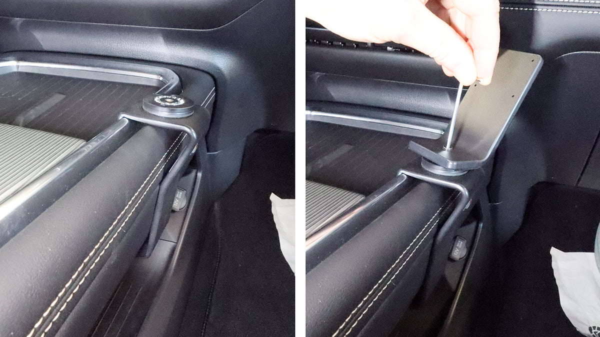 Brodit ProClip 836244 voor Mazda 6e 2025-2026 - detail van dashboardmontage