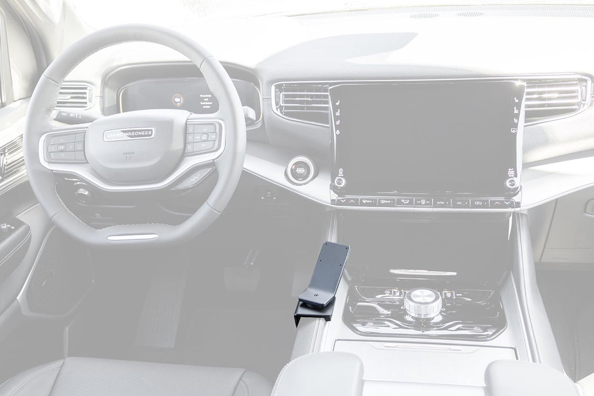 Brodit ProClip 836288 voor Jeep Grand Wagoneer 2026-2027 - productfoto zwarte ABS montagebasis