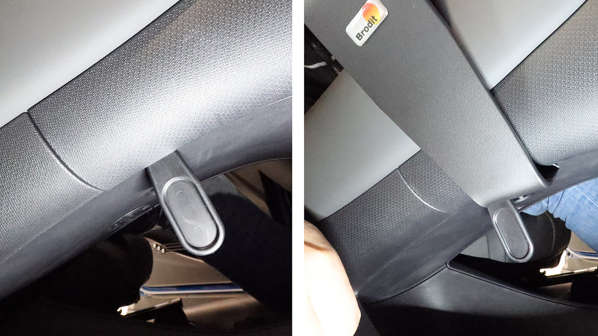 Brodit ProClip 836298 voor BYD Atto 3 2027-2027 - montagepositie op dashboard