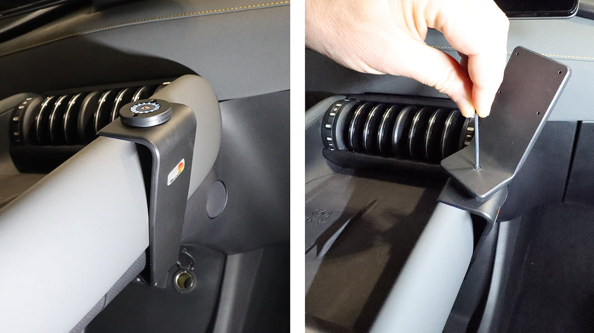 Brodit ProClip 836298 voor BYD Atto 3 2027-2027 - detail van dashboardmontage