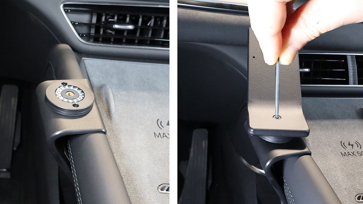 Brodit ProClip 836299 voor BYD Sealion 2024-2027 - detail van dashboardmontage