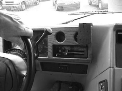 Brodit ProClip 851838 voor Chevrolet Van 1978-1995 en GMC Van 1978-1995 - installatiepositie