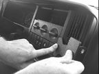 Brodit ProClip 851841 voor Volvo 440/460 1989-1996 - ProClip geplaatst in het voertuig