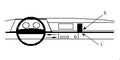 Brodit ProClip 851889 voor Volkswagen T4 Transporter/Pickup 1980-1990 - montagepositie op dashboard