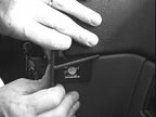 Brodit ProClip 851936 voor Volvo 850 1992-1997 - detail van dashboardmontage