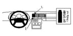 Brodit ProClip 851946 voor Mercedes Benz S-Class 1991-1999 - productfoto zwarte ABS montagebasis