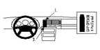 Brodit ProClip 852039 voor Mercedes Benz SL-Class 1989-2002 - productfoto zwarte ABS montagebasis