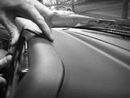 Brodit ProClip 852098 voor Toyota RAV 4 1995-2000 en Toyota RAV 4 1994-2000 - detail van dashboardmontage