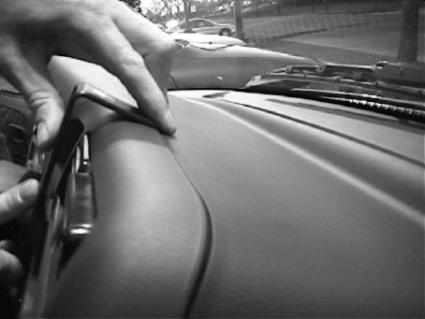 Brodit ProClip 852098 voor Toyota RAV 4 1995-2000 en Toyota RAV 4 1994-2000 - detail van dashboardmontage