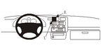 Brodit ProClip 852098 voor Toyota RAV 4 1995-2000 en Toyota RAV 4 1994-2000 - productfoto zwarte ABS montagebasis