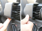 Brodit ProClip 852129 voor Opel Corsa 1993-2000 en Opel Combo 1995-2001 - detail van dashboardmontage