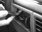 Brodit ProClip 852148 voor Ford F-Series 450 1992-1998, Ford F-Series 350 1992-1998 e.a. - montagepositie op dashboard
