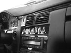 Brodit ProClip 852198 voor Mercedes Benz E-Class, Stationwagon 1996-2003, Mercedes Benz E-Class, Stationwagon 1995-2002 e.a. - detail van dashboardmontage
