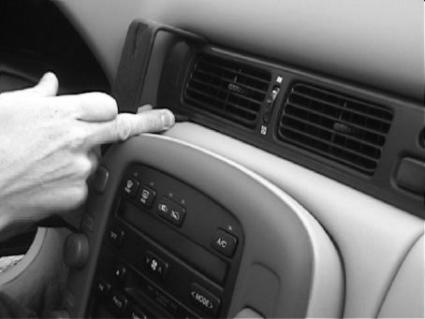 Brodit ProClip 852244 voor Lexus SC Series 1992-2000 - ProClip geplaatst in het voertuig