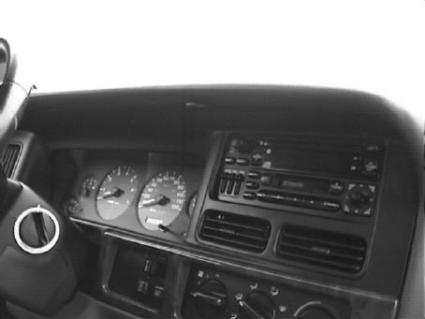 Brodit ProClip 852248 voor Jeep Grand Cherokee 1996-1998 - montagepositie op dashboard