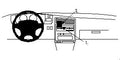 Brodit ProClip 852254 voor Toyota T100 1995-1998 - installatiepositie