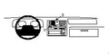 Brodit ProClip 852297 voor Toyota Traveler 1996-2005 en Toyota HiAce 1996-2012 - montagepositie op dashboard