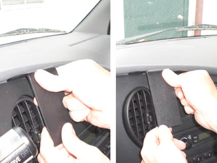 Brodit ProClip 852367 voor Ford Econovan 1997-2008, Ford Econoline 1997-2008 e.a. - ProClip geplaatst in het voertuig